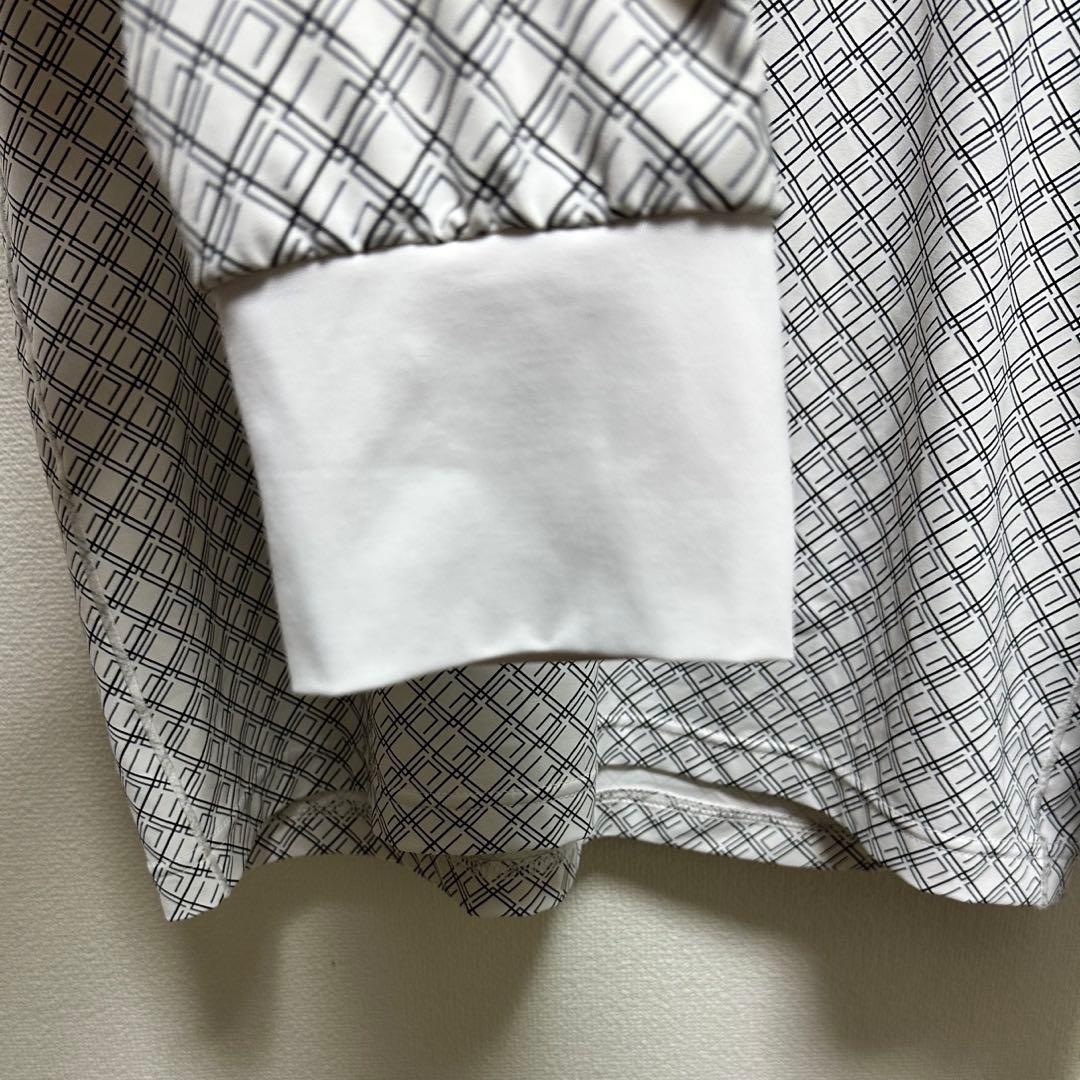 美品　CPG GOLF シーピージーゴルフ フード付きハーフジップ長袖　 XL