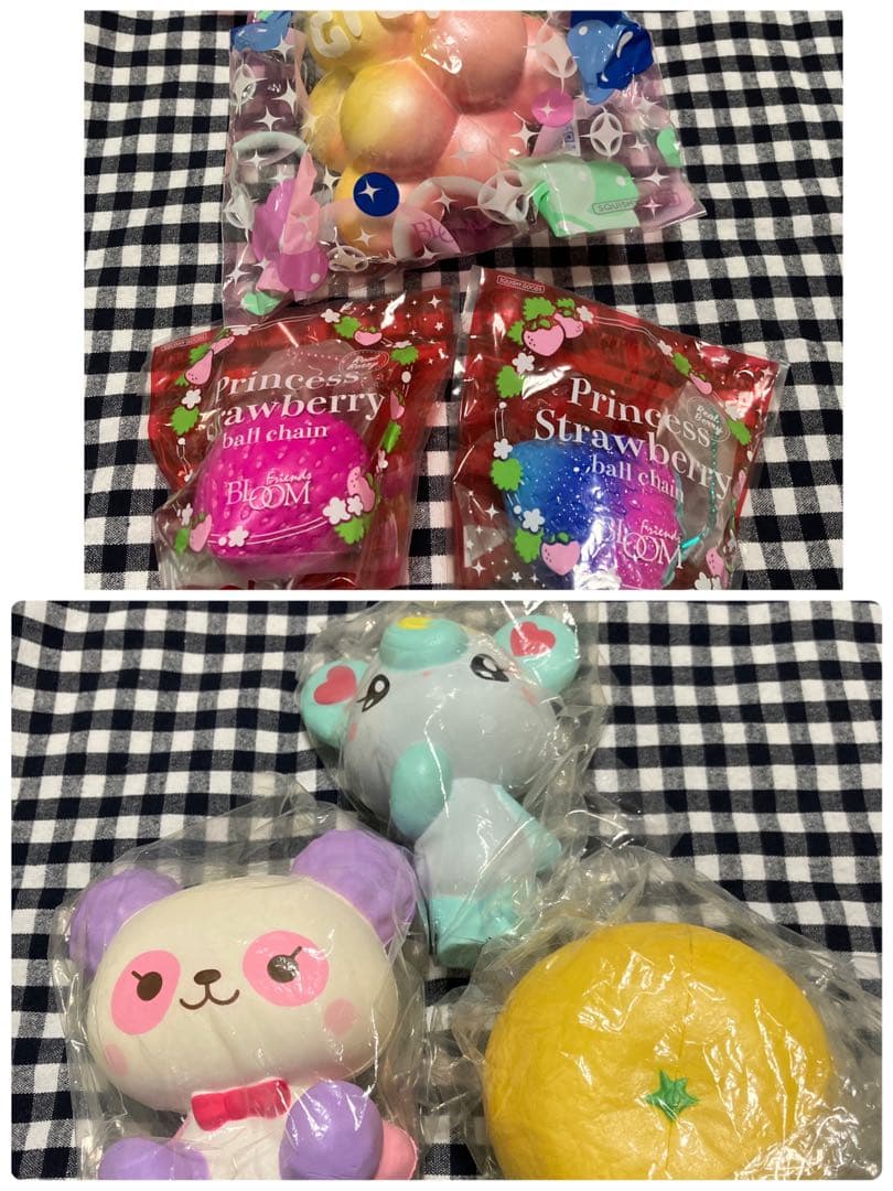 ブルーム　スクイーズ　BLOOM ぶどう　いちご　アイラブ　オレンジ