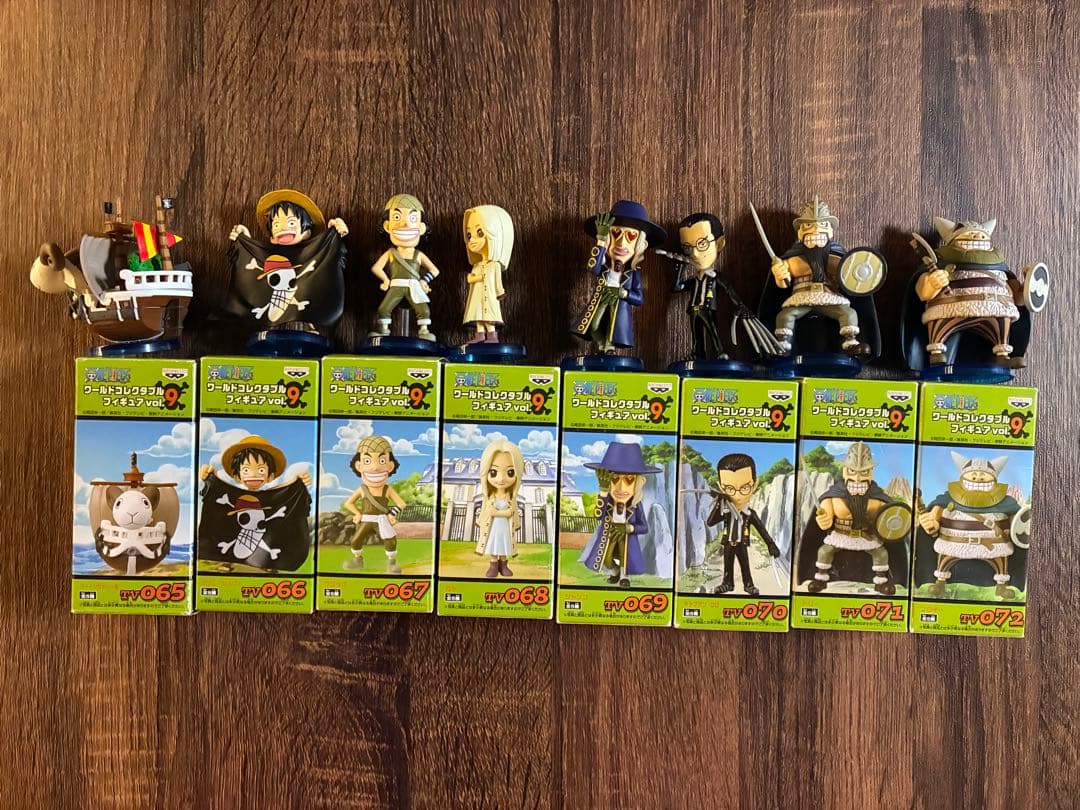 ワンピース　フィギュア　ワールドコレクタブル　vol.9 8体セット
