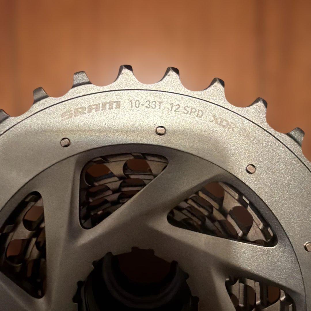 パーツ sram red CS-XG-1290-D1 10-33t 12s xdr