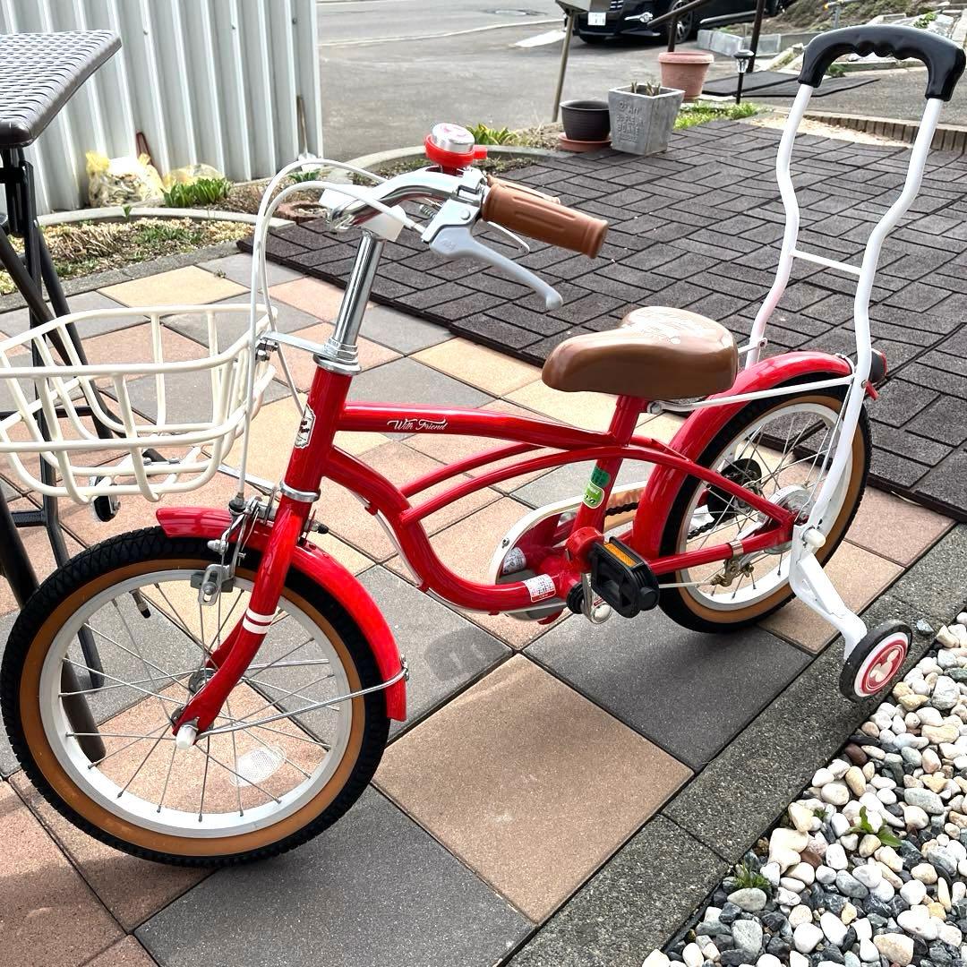 幼児用自転車 Disney ミッキーマウス　子供用自転車 16インチ アイデス