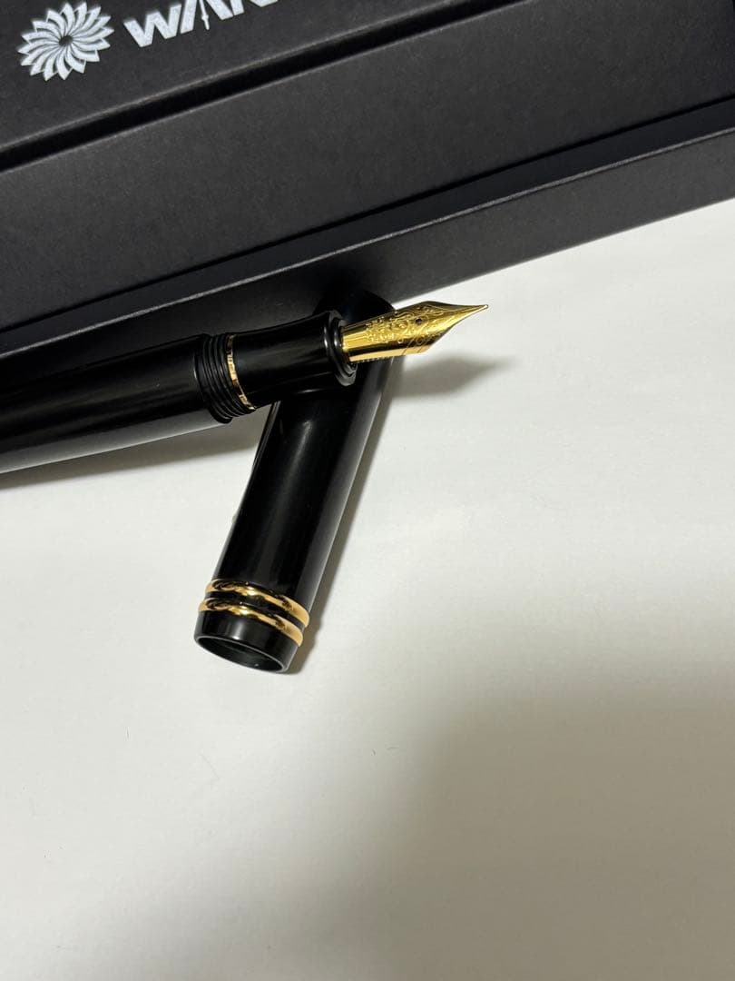 ワンチャー製ベークライト七宝万年筆