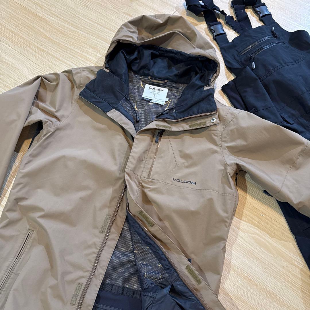 VOLCOM スノーボードウェア ブラウン/ブラック