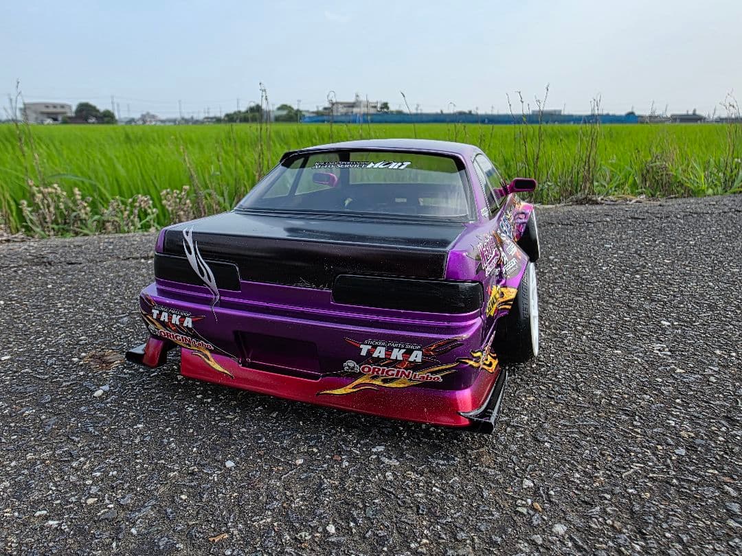 アディクション　オリジン　S１３シルビア　製作済み新品ラジコンホディ
