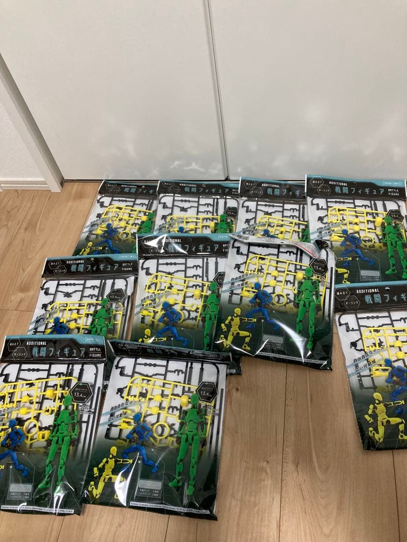 戦闘フィギュアセット 　バトルフィギュア　　セリア　5色44体セット