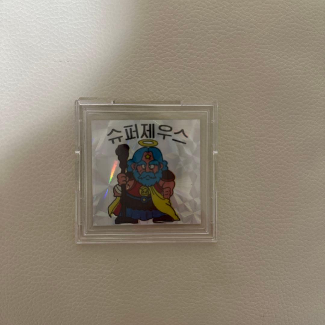 超レア！韓国版ビックリマンシール　スーパーゼウス