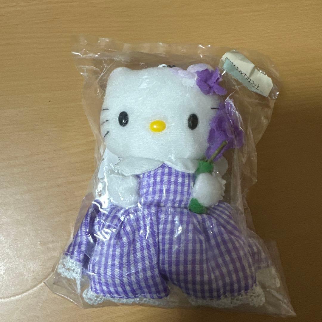 【北海道限定】激レア　ご当地キティぬいぐるみ ラベンダー　タグ付き＆袋入り