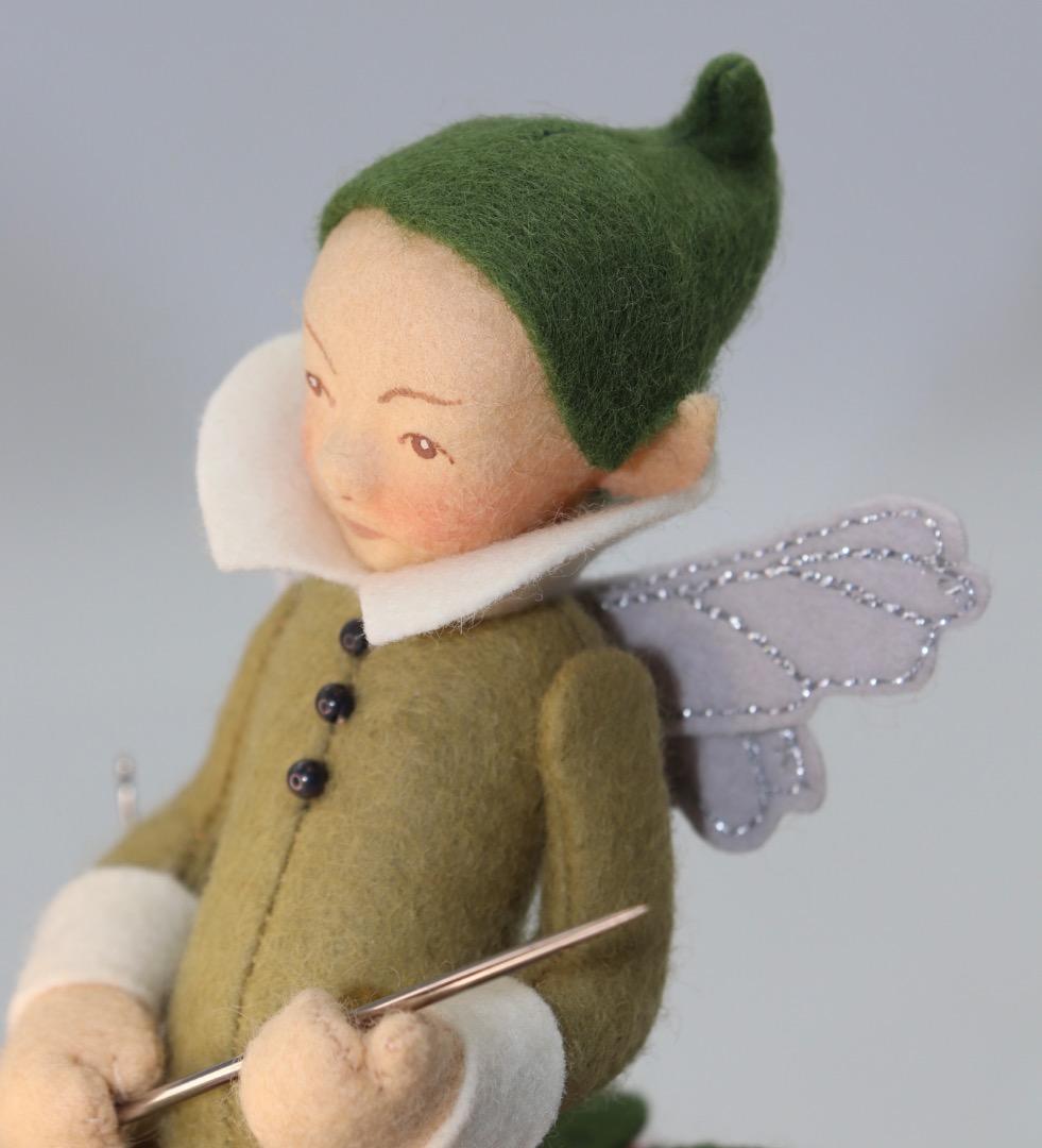 ペリウィンクル 妖精デザイン ピンクッション John Wright Dolls