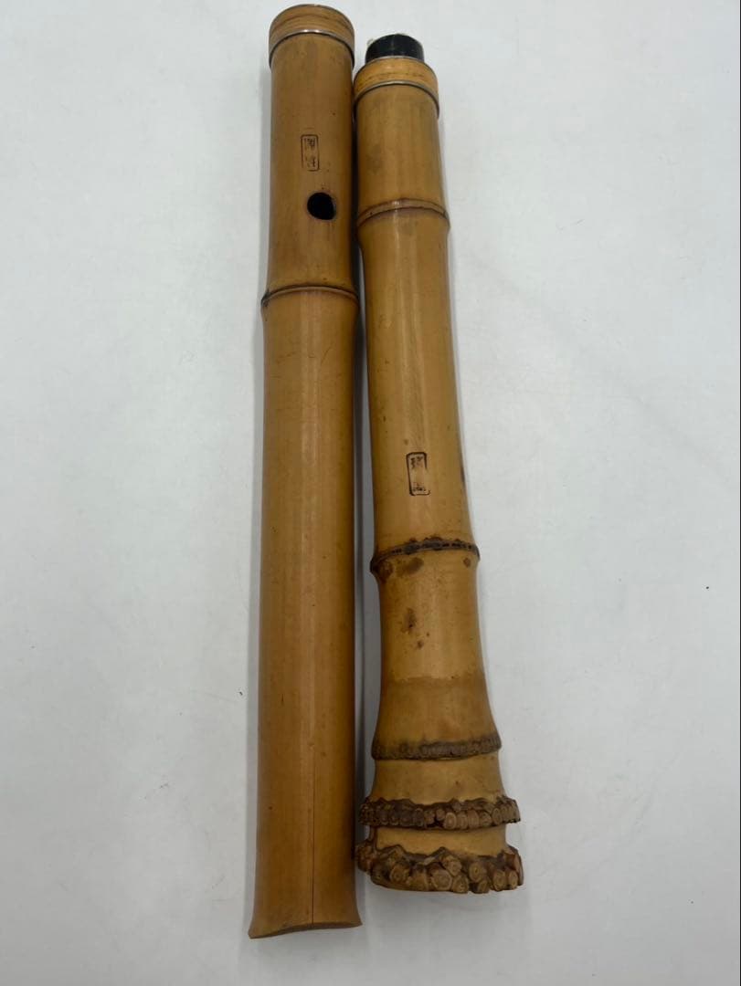 尺八　城閣　二印　和楽器