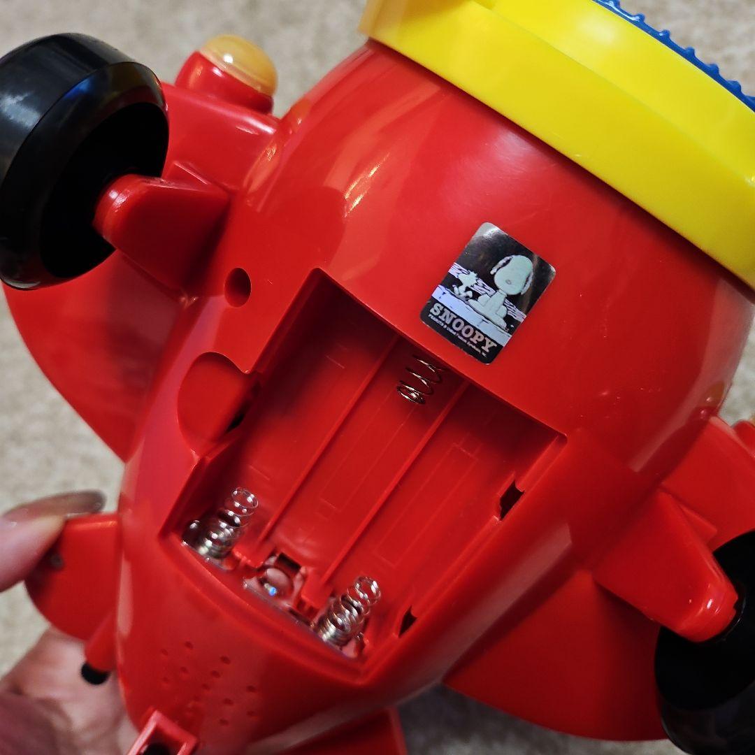 超激レア SNOOPY フライングエース 立体 目覚まし時計 3Dクロック