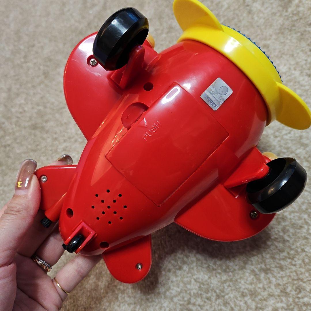 超激レア SNOOPY フライングエース 立体 目覚まし時計 3Dクロック