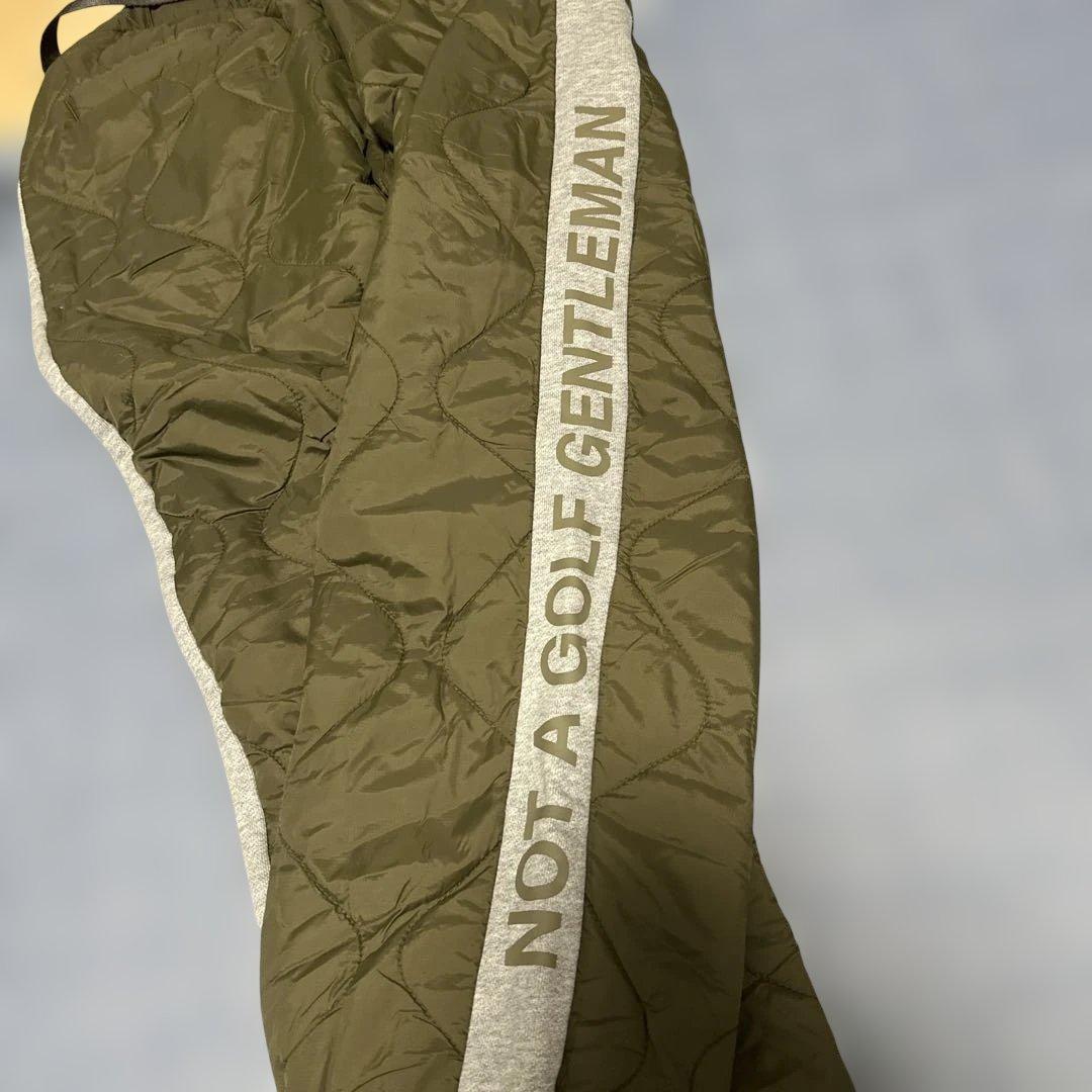 Cph/Golf™ キルティングパンツ large オリーブグリーン