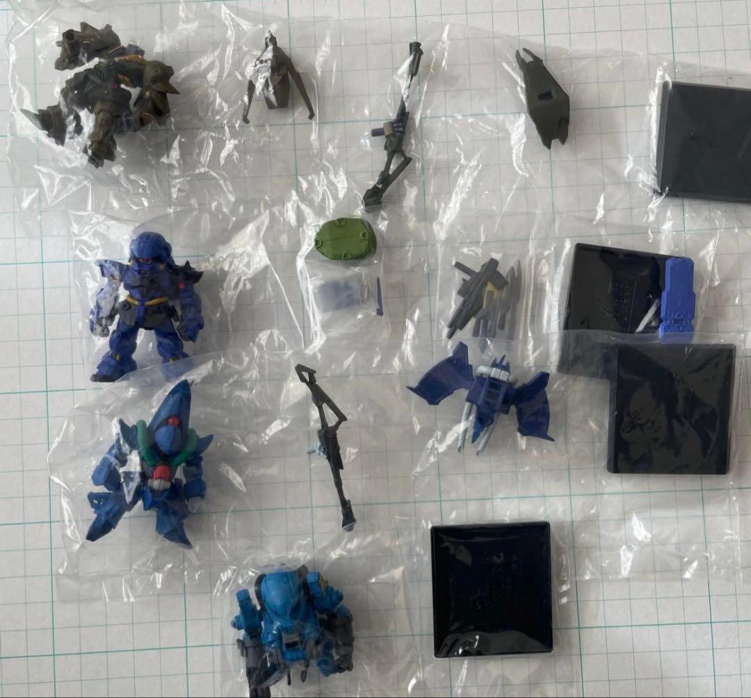 FWガンダムコンバージ　10体セット