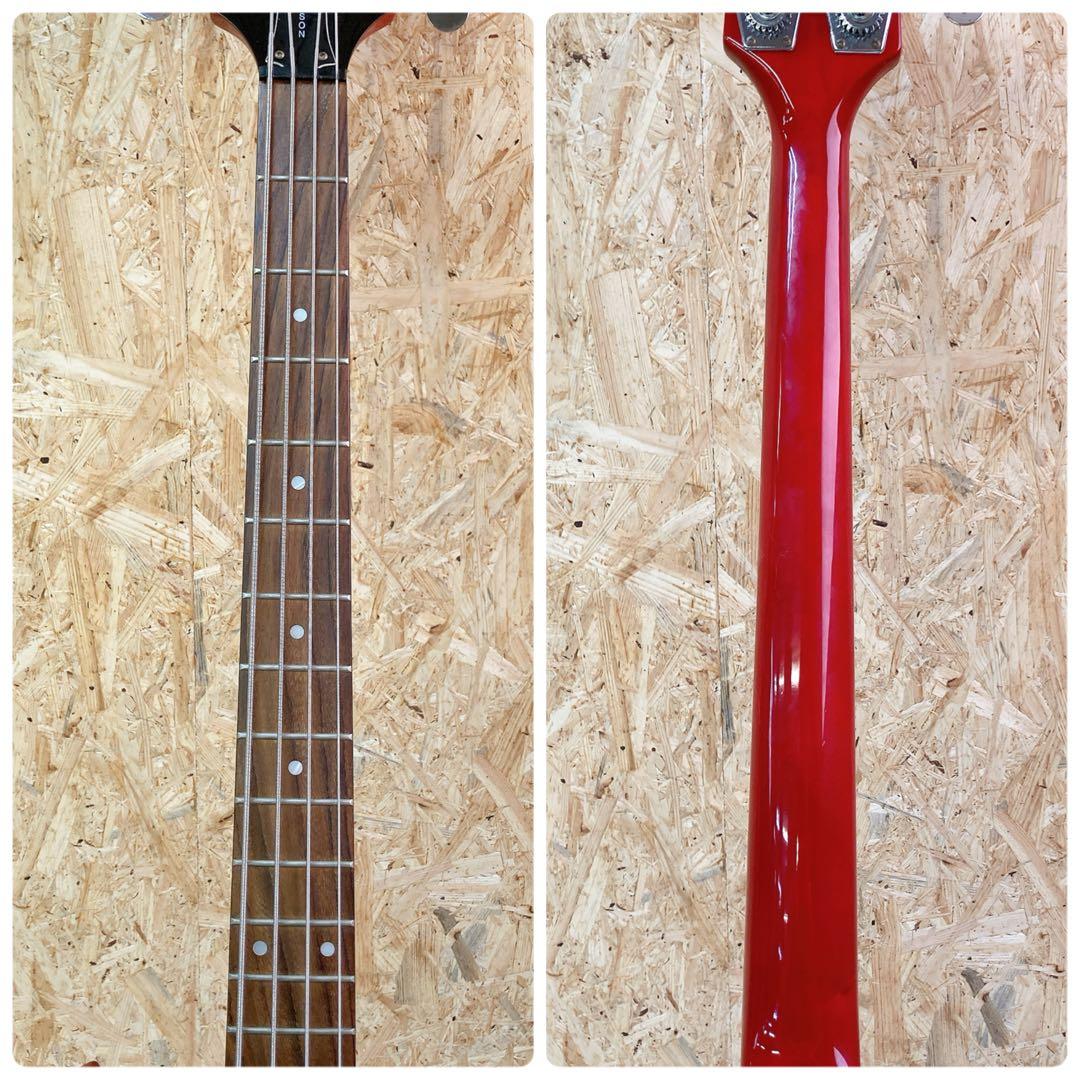 エピフォン　Epiphone EB-0 SGベース　ケース付き