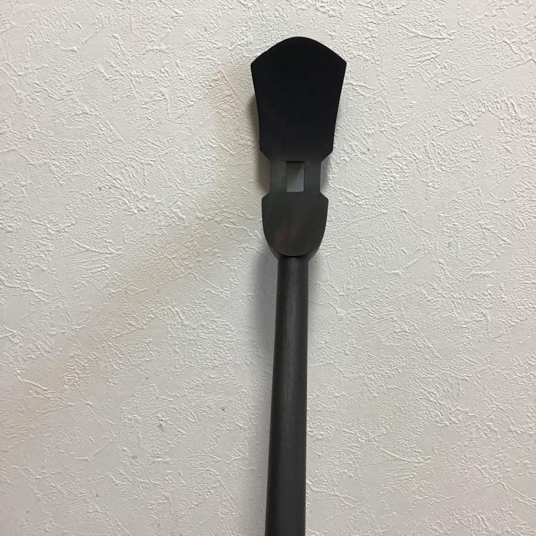 三線用棹(樹齢300年以上縞黒檀)塗装なし