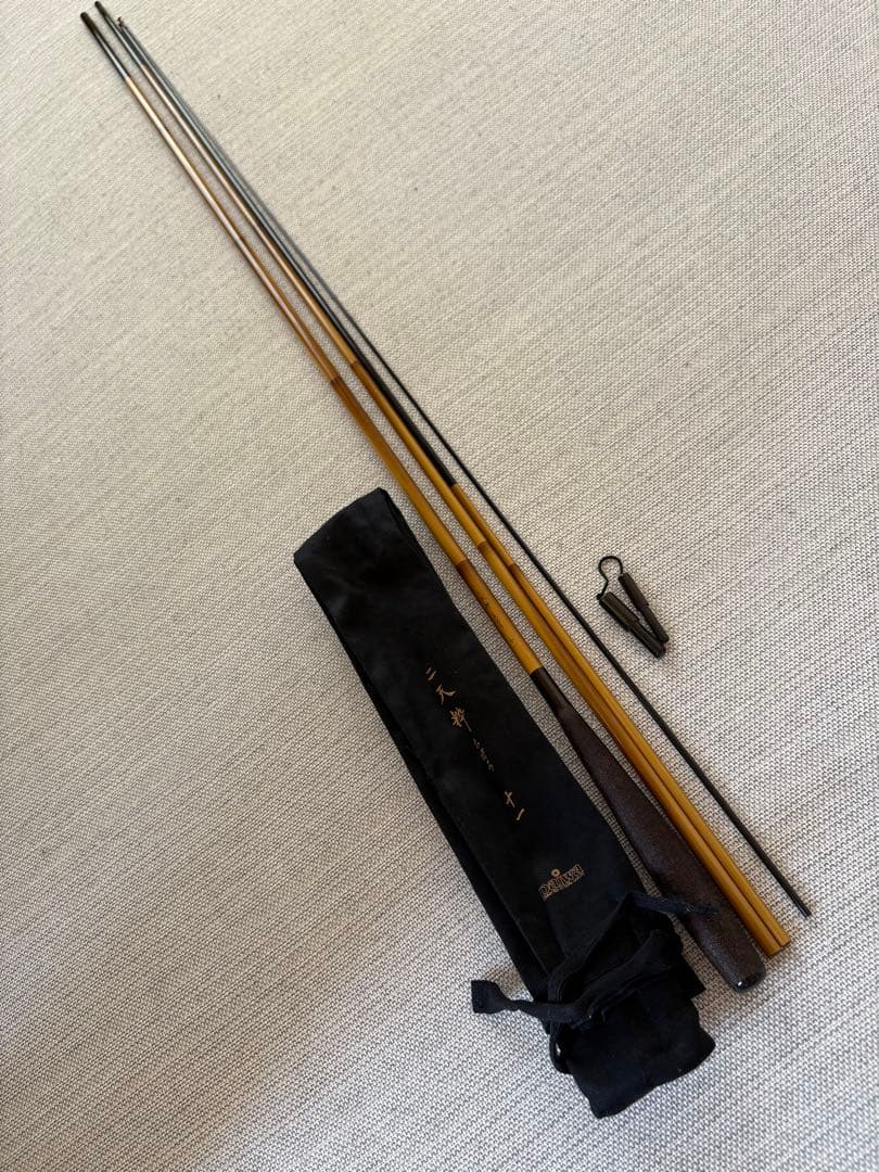 ヘラブナ竿　Daiwa ニ天粋おぼろ11尺