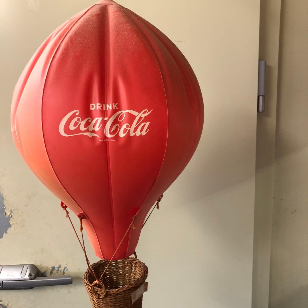 昭和　レトロ　コカコーラ　バルーン　気球