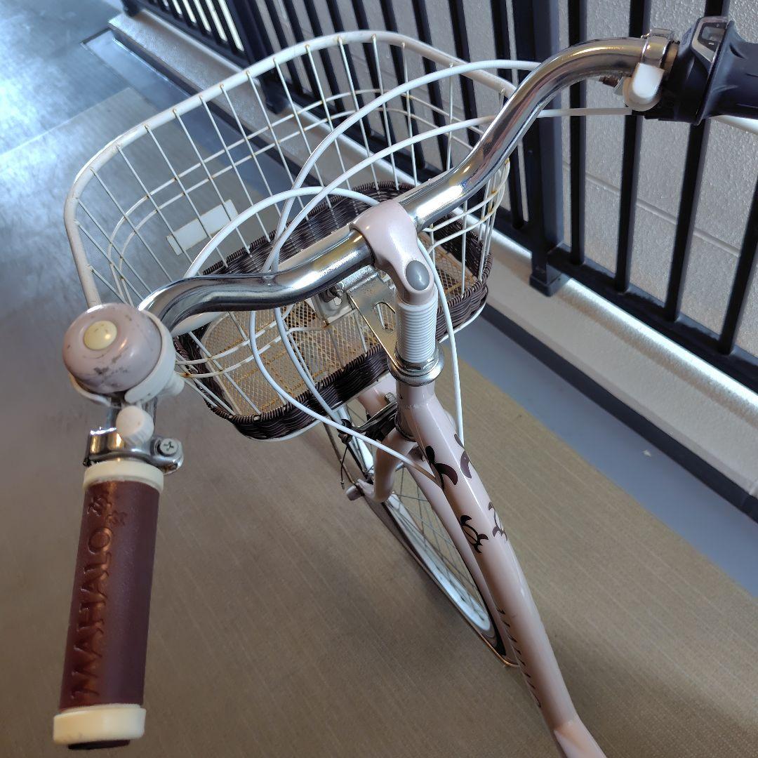 えれな♪自転車24インチ 女の子 MAHALO 6段変速 【美品】