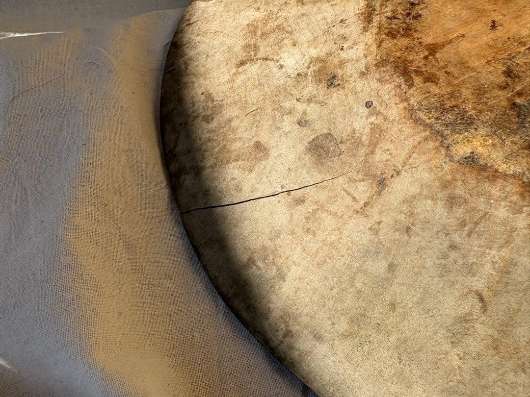 古道具　木皿　繭皿　皿