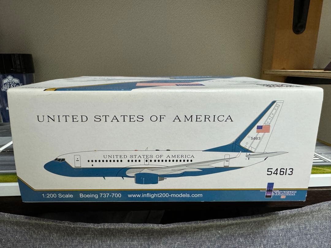 ぽ*ん様 737-700 1/200 c-40b インフライト　エアフォース