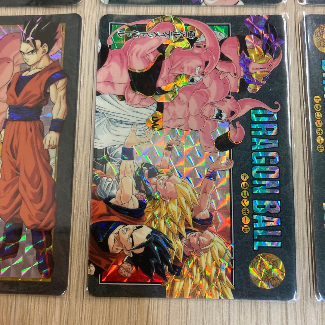 ドラゴンボール カードダス ビジュアルアドベンチャー 6枚