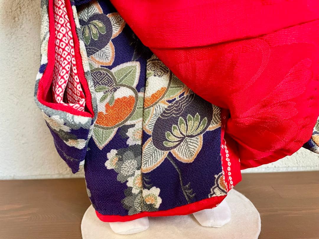 ビスクドール 日本人形 ハンドメイド 市松人形 着物 創作人形 和 アンティーク