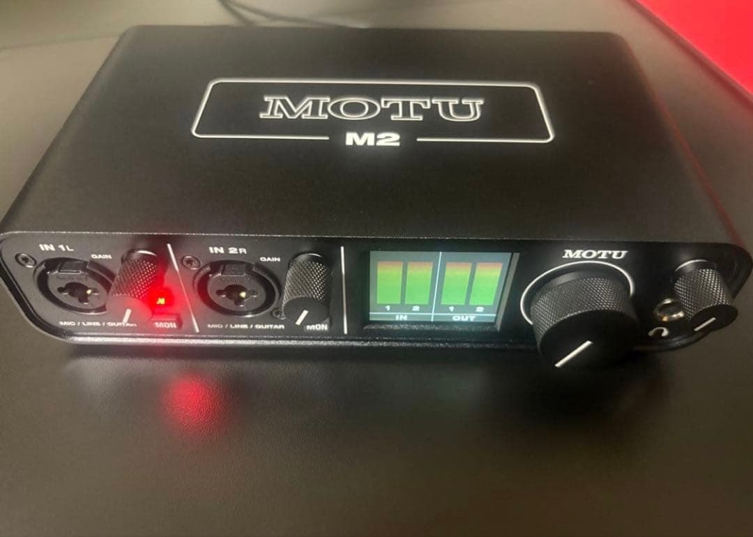 MOTU M2 オーディオインターフェイス