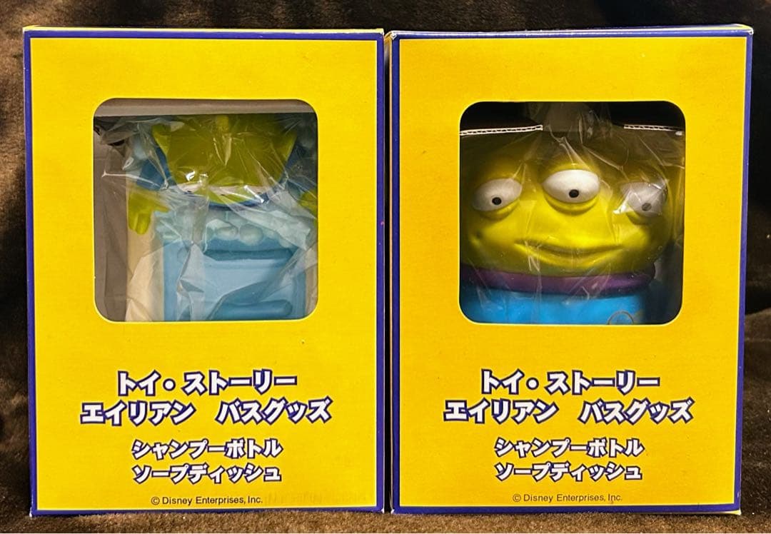 トイ・ストーリー エイリアン バスグッズ シャンプーボトル ソープディッシュ