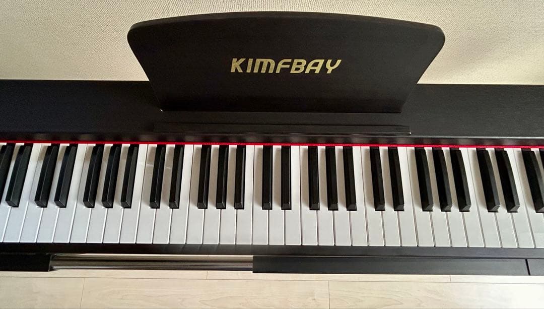 KIMFBAY 88鍵木目調電子ピアノ