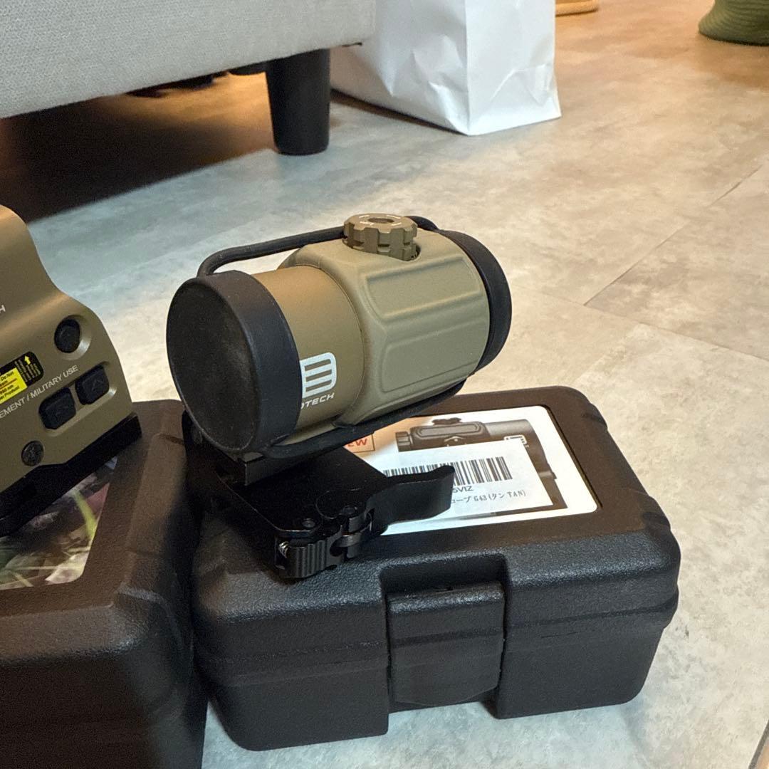 EOTech ドットサイト　ブースター　セット　タンカラー