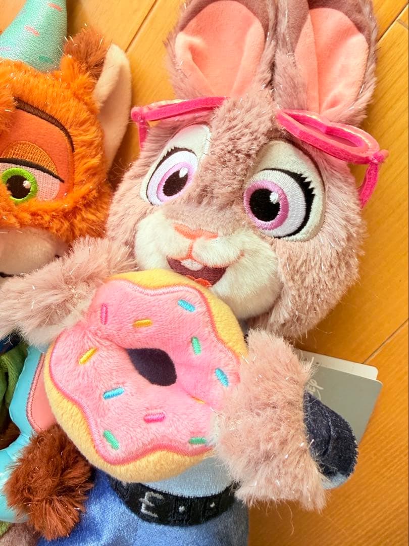 【新品】ズートピア10周年　ニック　ジュディ　ぬいぐるみ