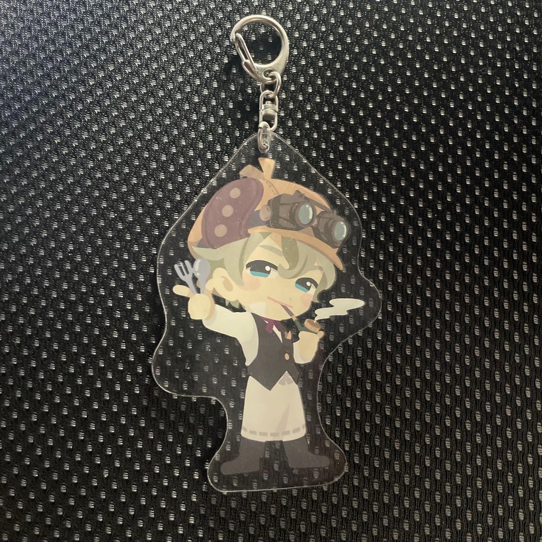 大逆転裁判 カプコンカフェ デカアクリルキーホルダー シャーロック・ホームズ