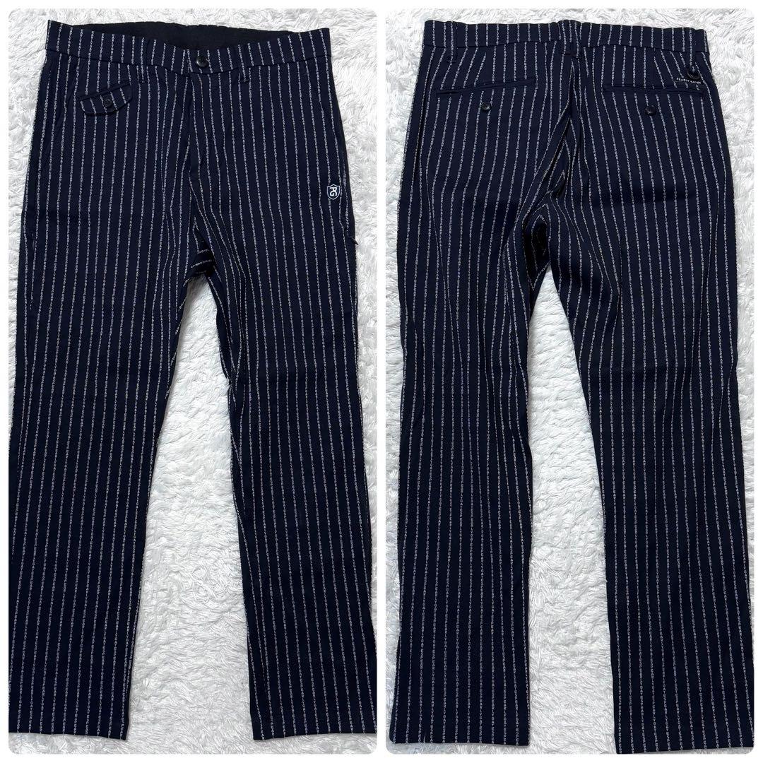 未使用級　パーリーゲイツ　2023年モデル　セットアップ　ストレッチ　ロゴ　5