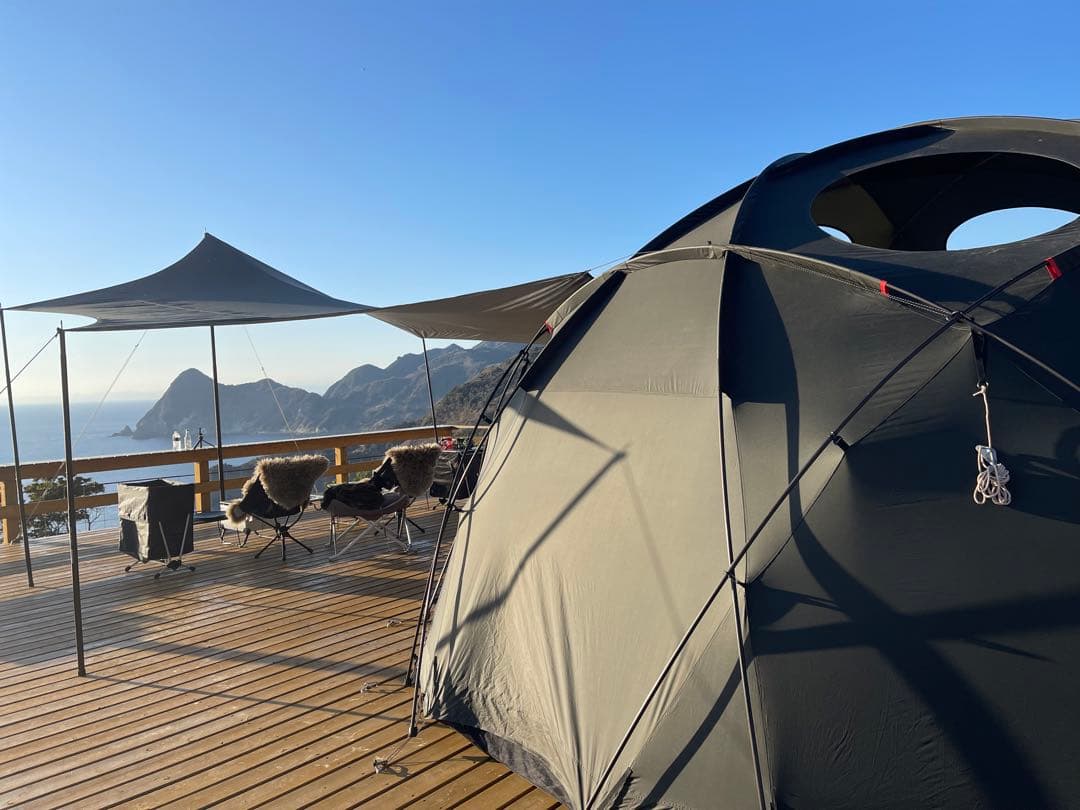 TheArth Troia ヘク男　みどり　グラウンドシートとタープのフルセット