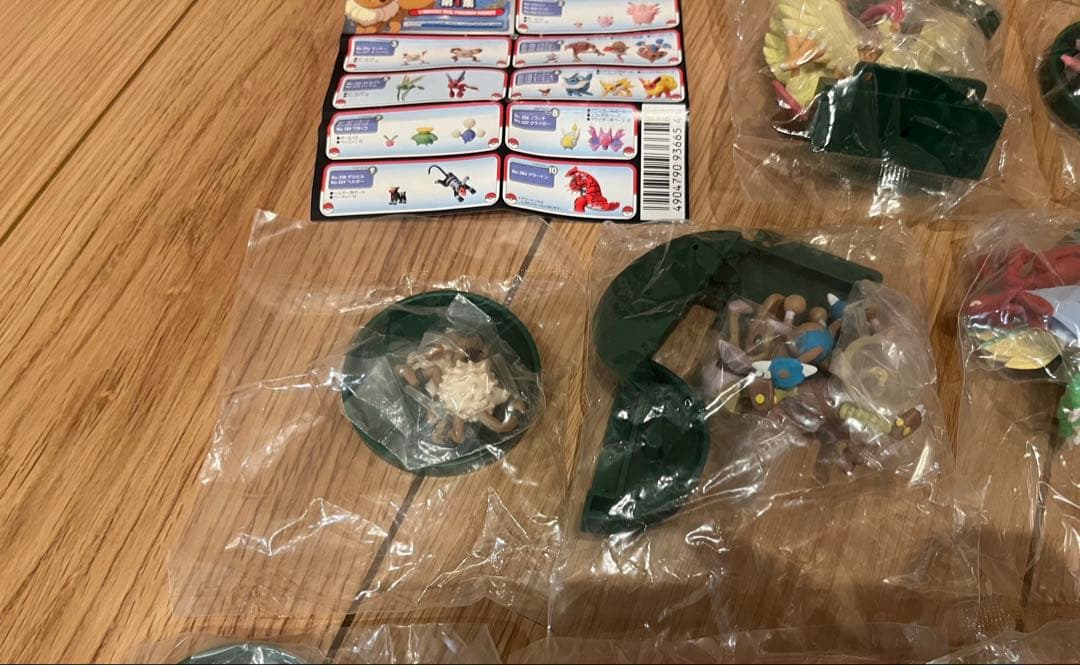 ポケットモンスター　フィギュア　10体セット　立体ポケモン図鑑第1集コンプリート