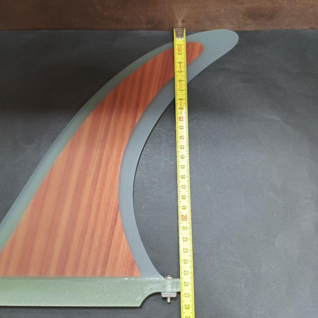 10インチ ウッドコア　センターフィン　シングルフィン　ロングボード