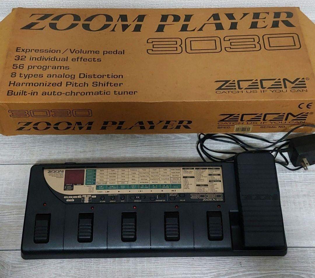 ZOOM PLAYER 3030 ギターエフェクター　ヴィンテージ