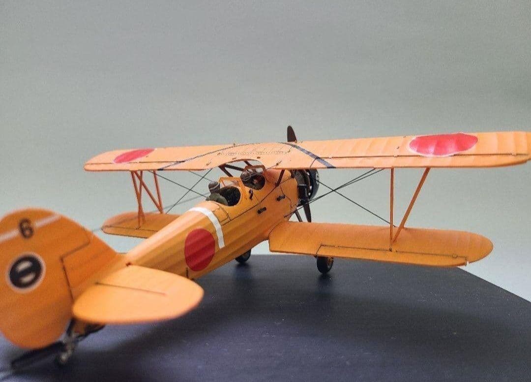 tomoya 九五式中間練習機(赤とんぼ) リアルモーターライズ完成品
