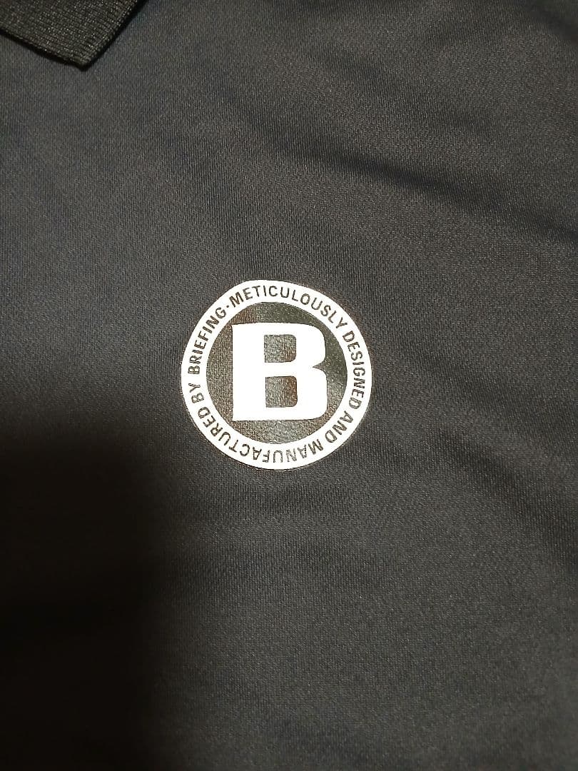 BRIEFING ポロシャツ Lサイズ 黒