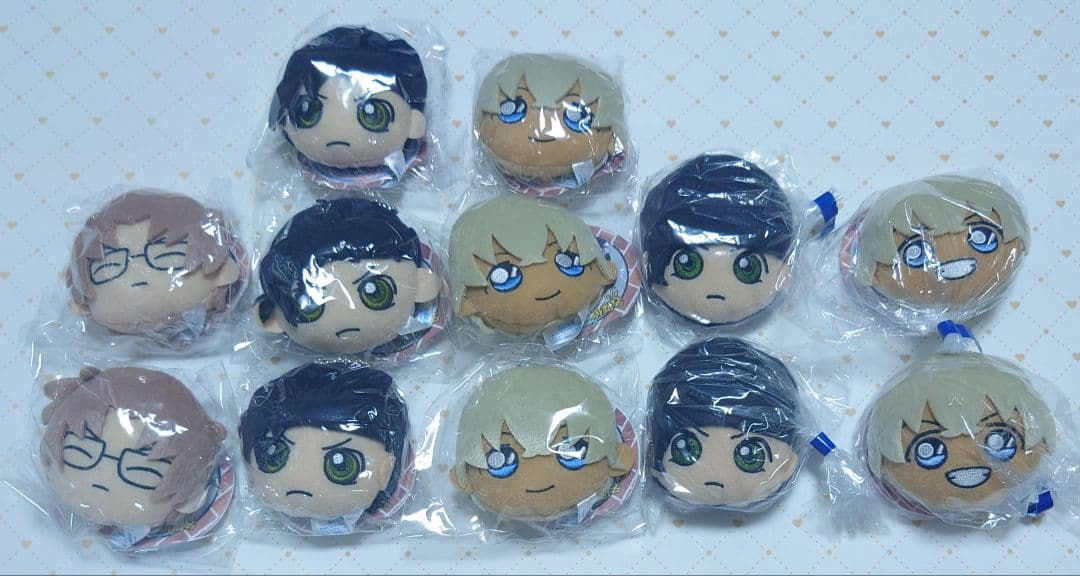 名探偵コナン　ぬいぐるみ　マスコット　赤井　安室　沖矢　哀