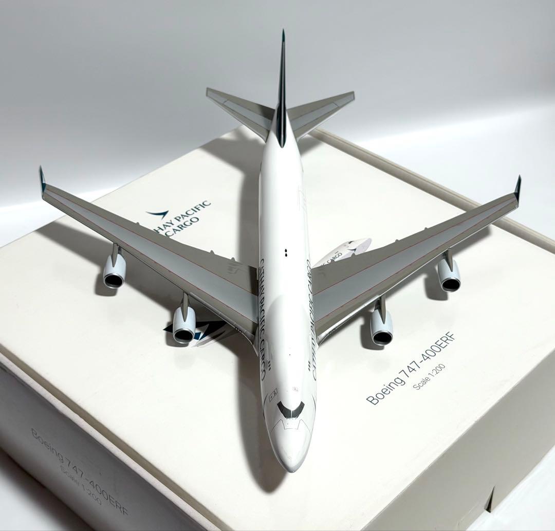 航空機・ヘリコプター hogan 1/200 B747-400ERF Cathay Pacific