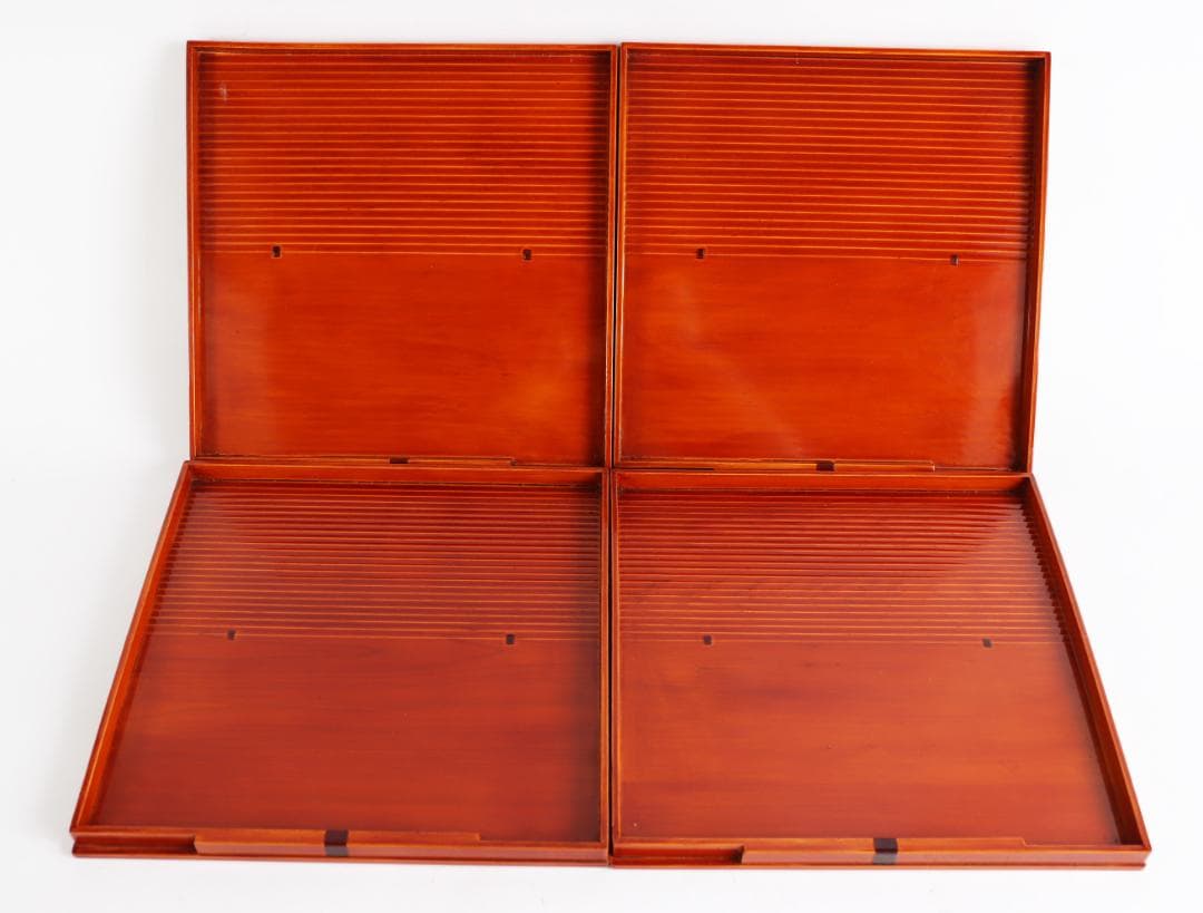 飛騨春慶塗 福田吉郎兵衛 懐石膳 八客 四方盆 会席