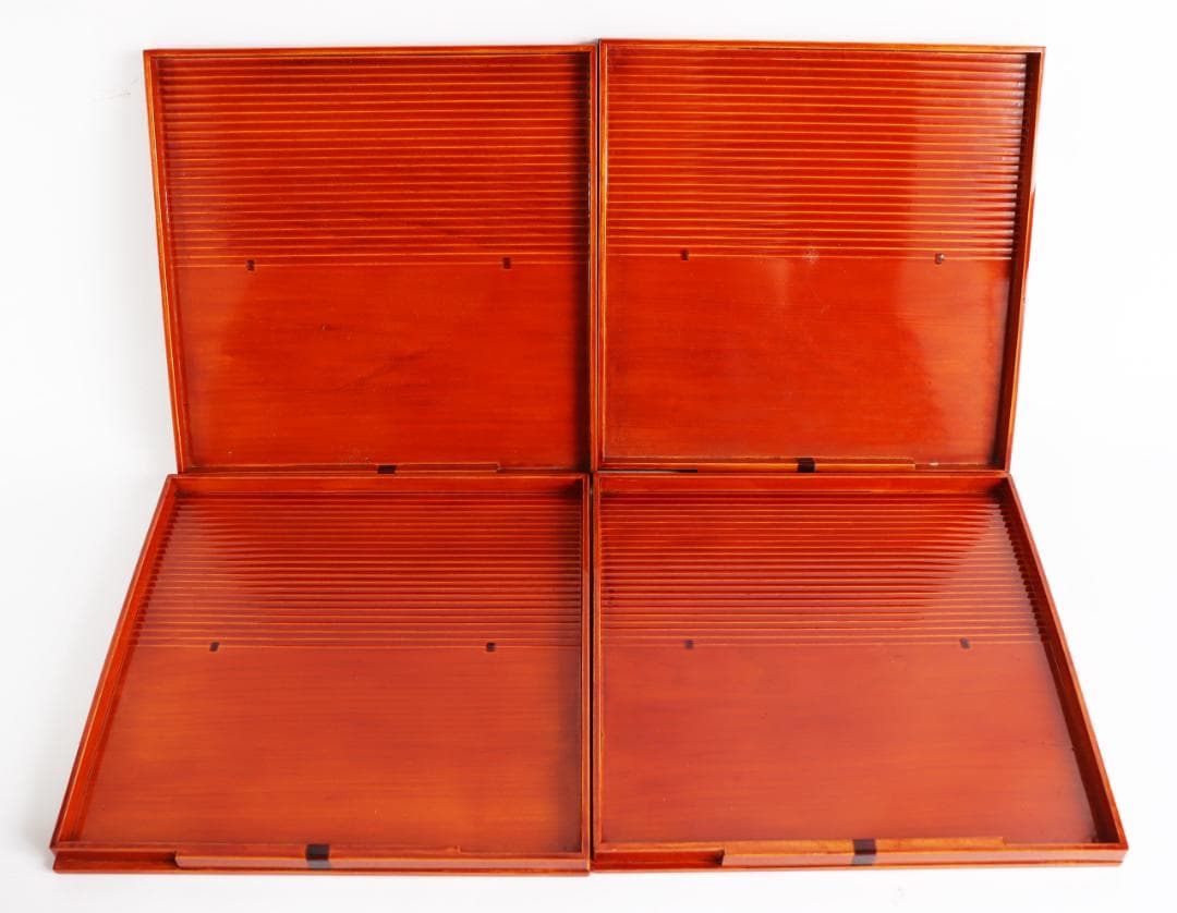 飛騨春慶塗 福田吉郎兵衛 懐石膳 八客 四方盆 会席