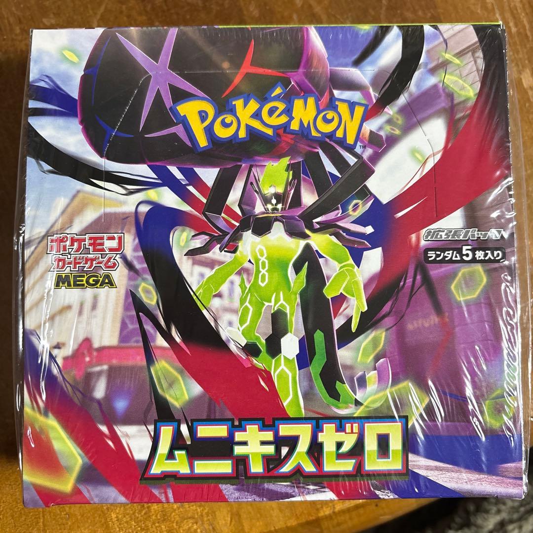 ポケモンカードゲーム ムニキスゼロ　1ボックス シュリンク付き