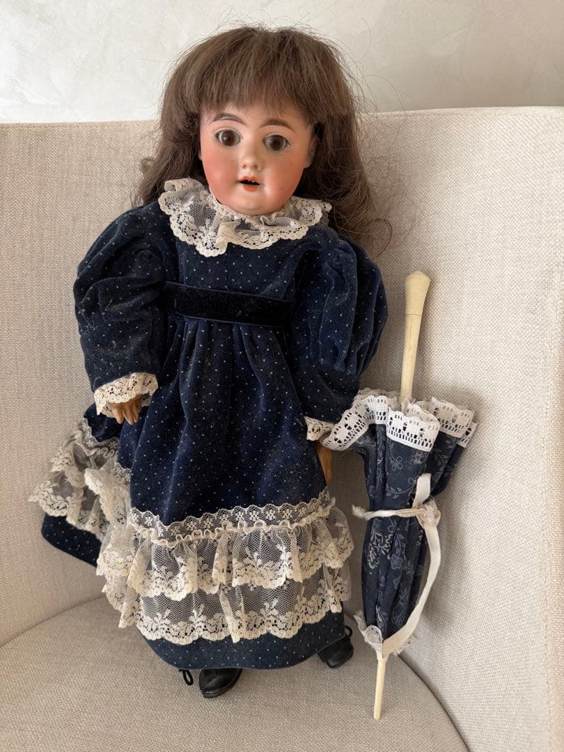 アンティークビスクドール　1894年　Aマルセル工房