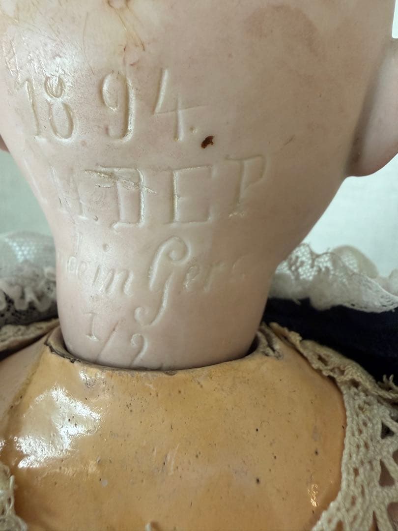 アンティークビスクドール　1894年　Aマルセル工房