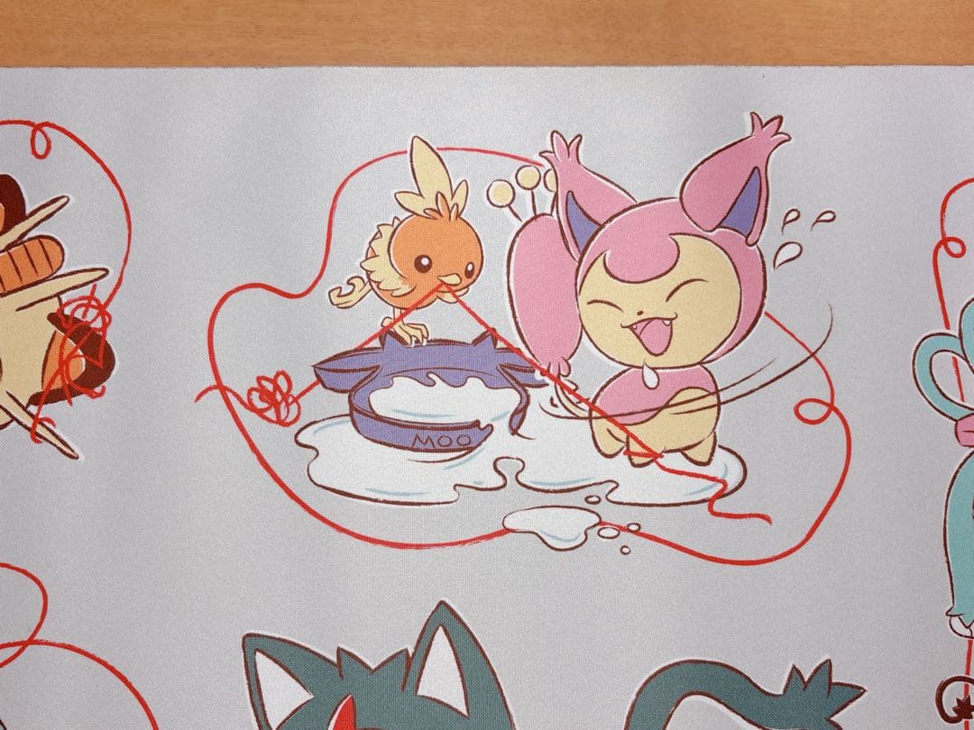 【中古品】ポケモンカード プレイマット ニャビー プレイハウス ねこびより　1枚