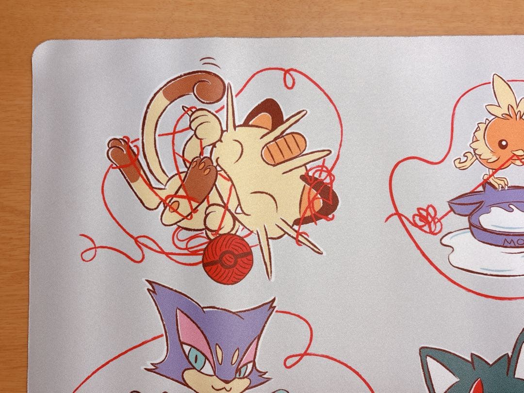 【中古品】ポケモンカード プレイマット ニャビー プレイハウス ねこびより　1枚