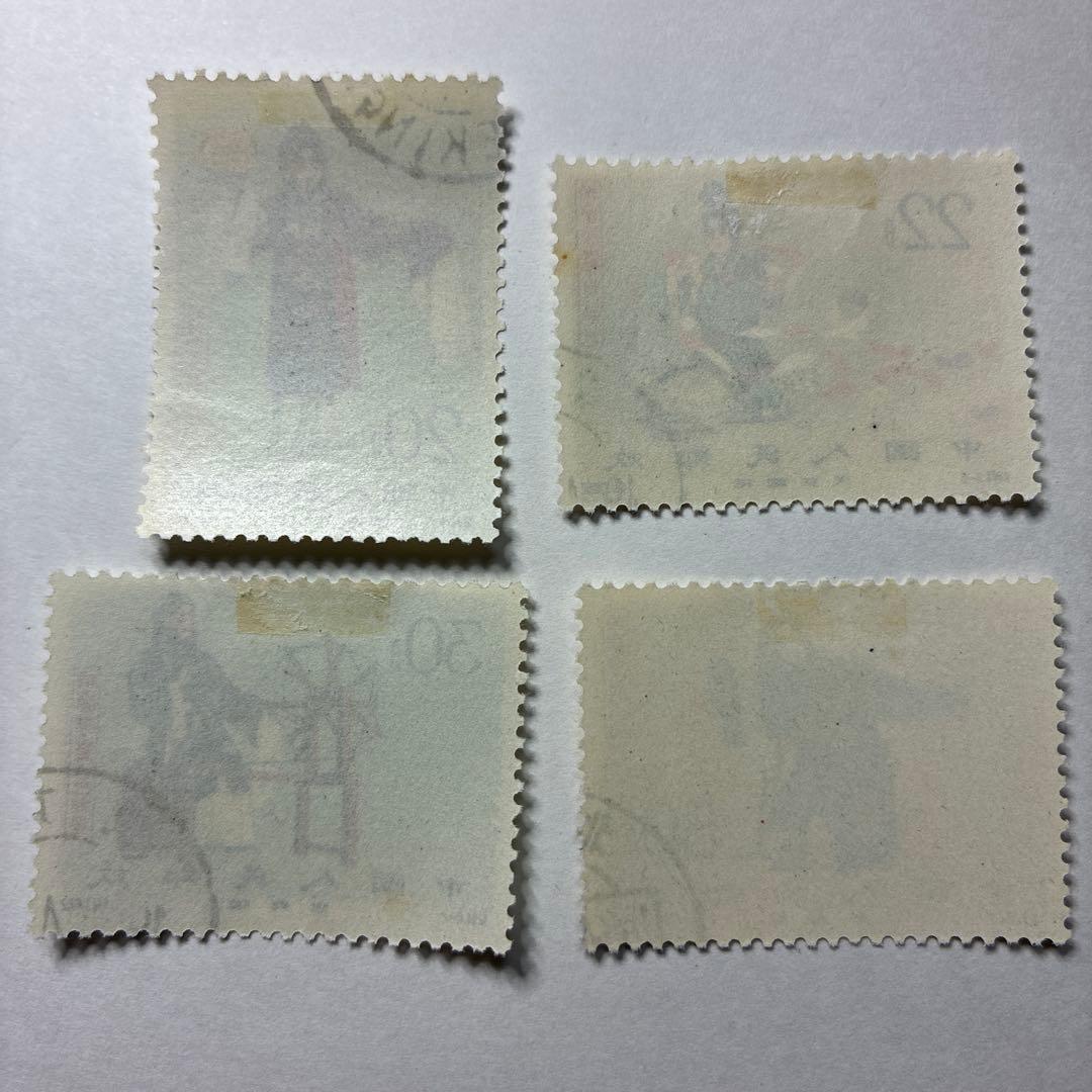 中国切手おまとめ11ヒンジ跡有　OG,F++〜VF