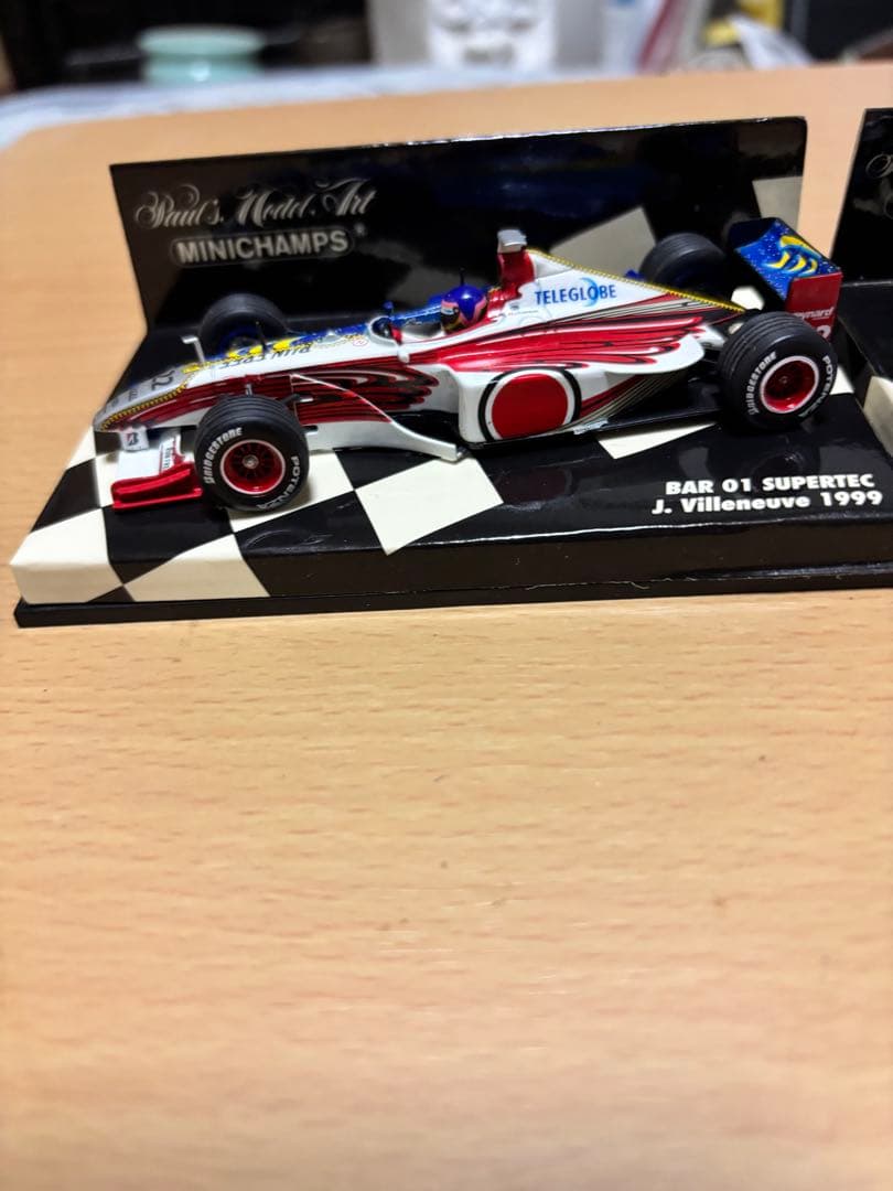 MINICHAMPS BAR 01 SUPERTEC ミニカー 2台セット